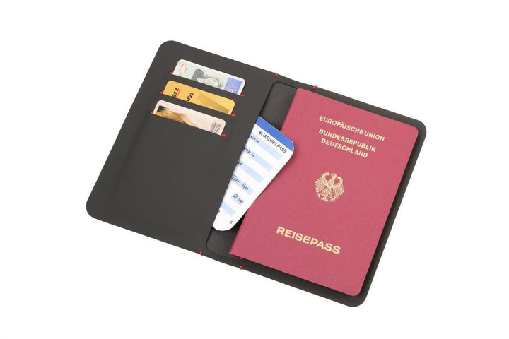 Troika Slim Pass, Slim Profile Passport Cover with RFID Protection and Anti Bacterial Coating