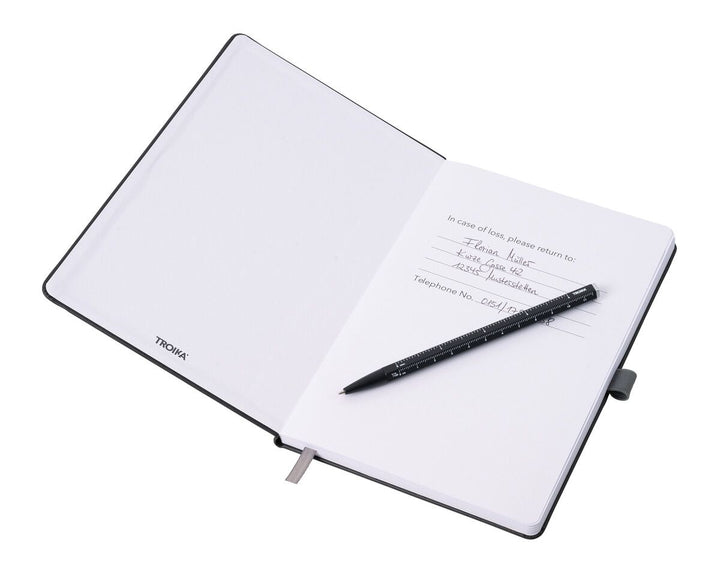 Troika Slimpad A5 Dot Grid Notebook and Pen Set