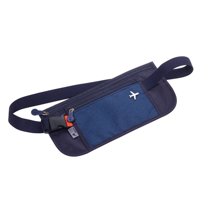 Troika Travel Money Belt with RFID Protection Dark Blue