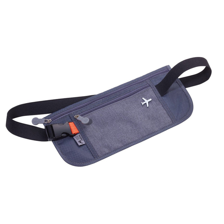 Troika Travel Money Belt with RFID Protection Grey