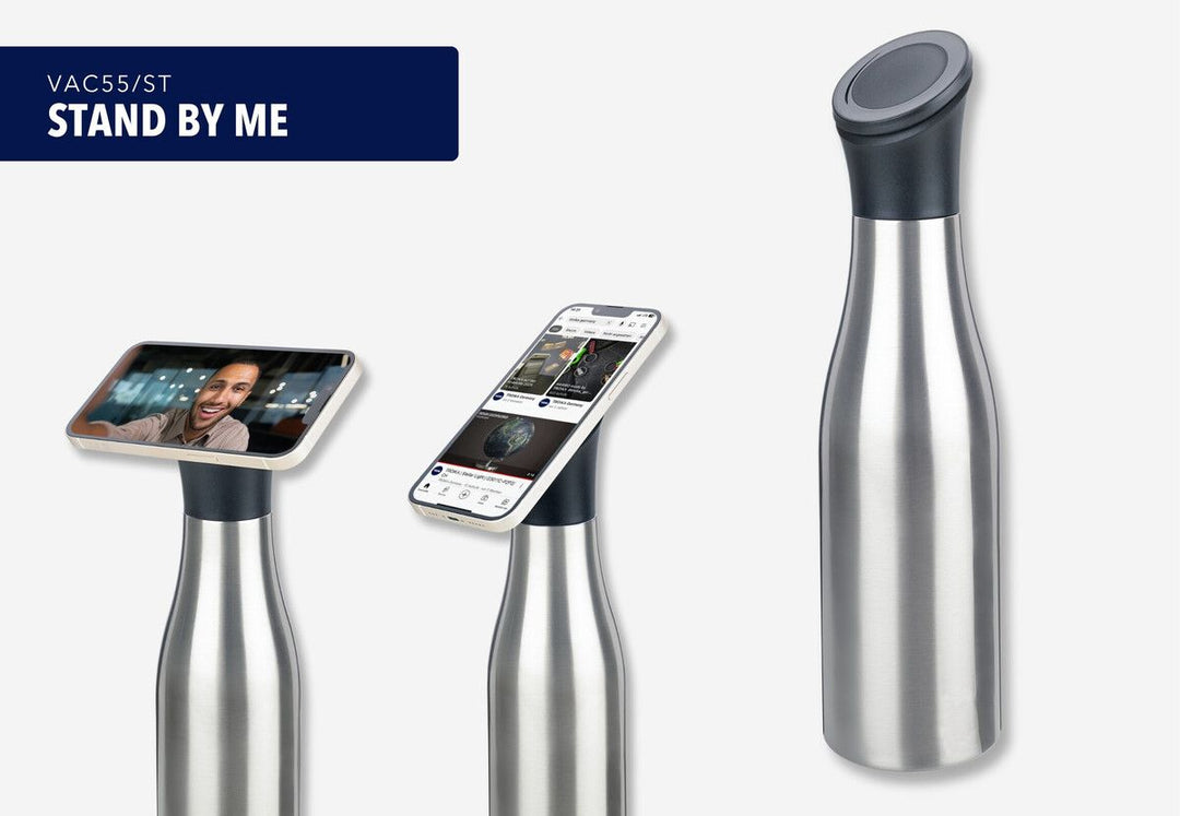 TROIKA STAND BY ME  Insulated Bottle with MagSafe® Phone Holder