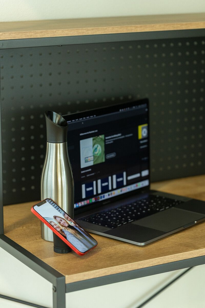 TROIKA STAND BY ME  Insulated Bottle with MagSafe® Phone Holder