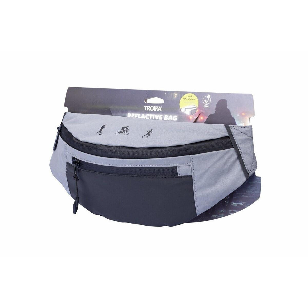 Troika REFLACTIVE, Super Organized Reflector Fanny Pack Belt Bag