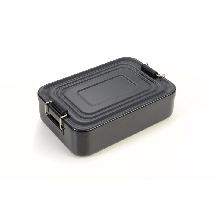 Troika Aluminum Lunch Box with Classic Clip Lock Design