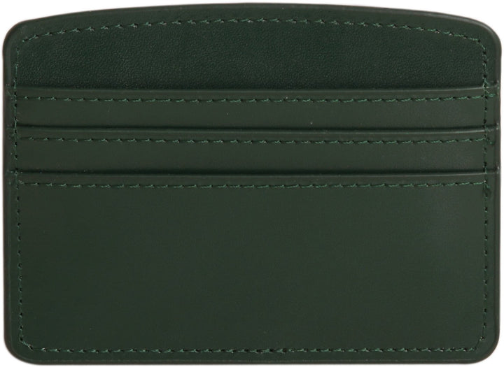Paperthinks Recycled Leather Card Case - Deep Olive - Paperthinks.us