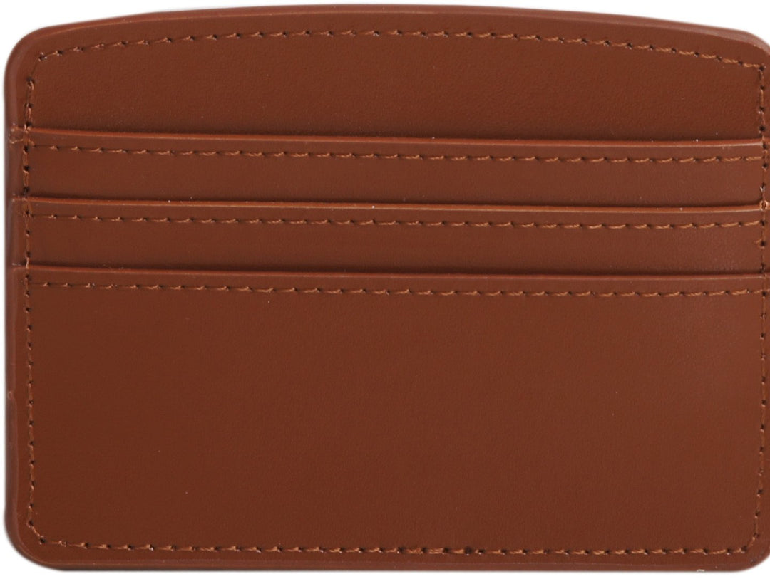 Paperthinks Recycled Leather Card Case - Tan - Paperthinks.us