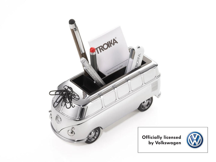Troika VW Bus Desk Organizer with pens and USB hard drive, GAP06/CH