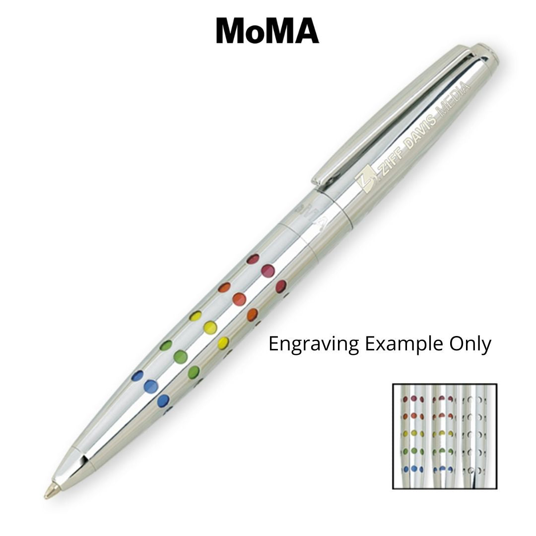 MoMA Color Dots Twist Action Ballpoint Pen