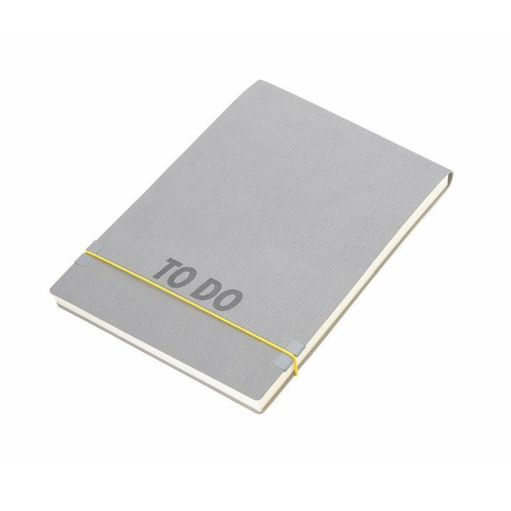 Troika A5 Productivity Notepad To Do Pad Grey with Yellow Band
