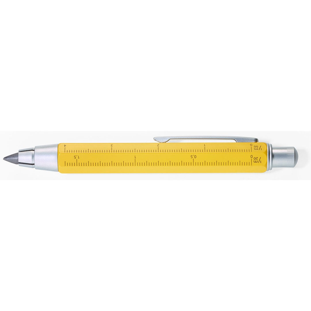 Troika Construction Carpenters Pencil Yellow Finish Side View