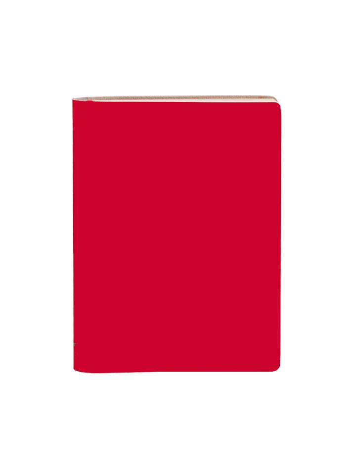 Large Notebook Ruled - Scarlet Red - Paperthinks.us
