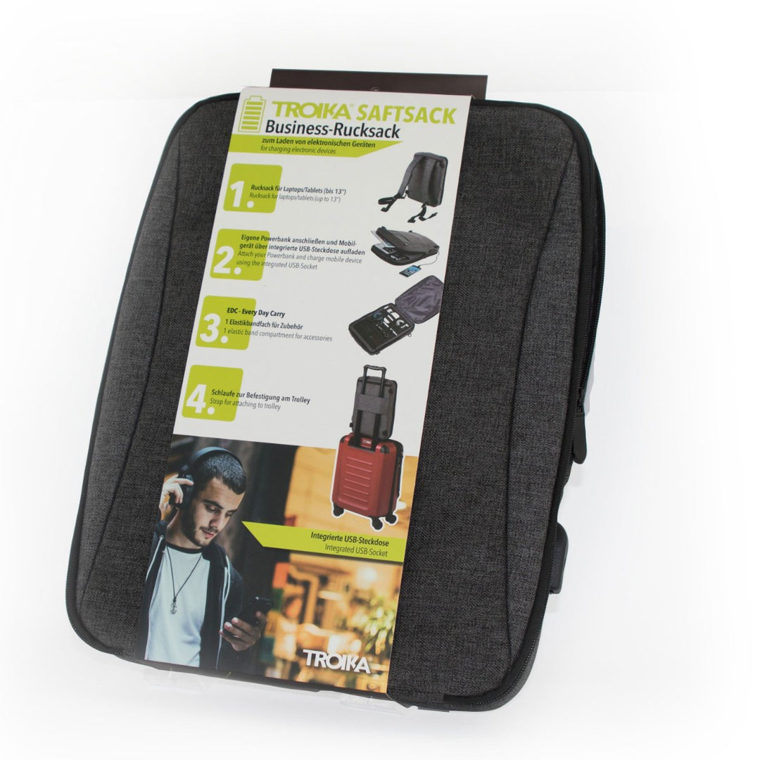 Troika Smart Laptop Backpack and Organizing Everyday Carry