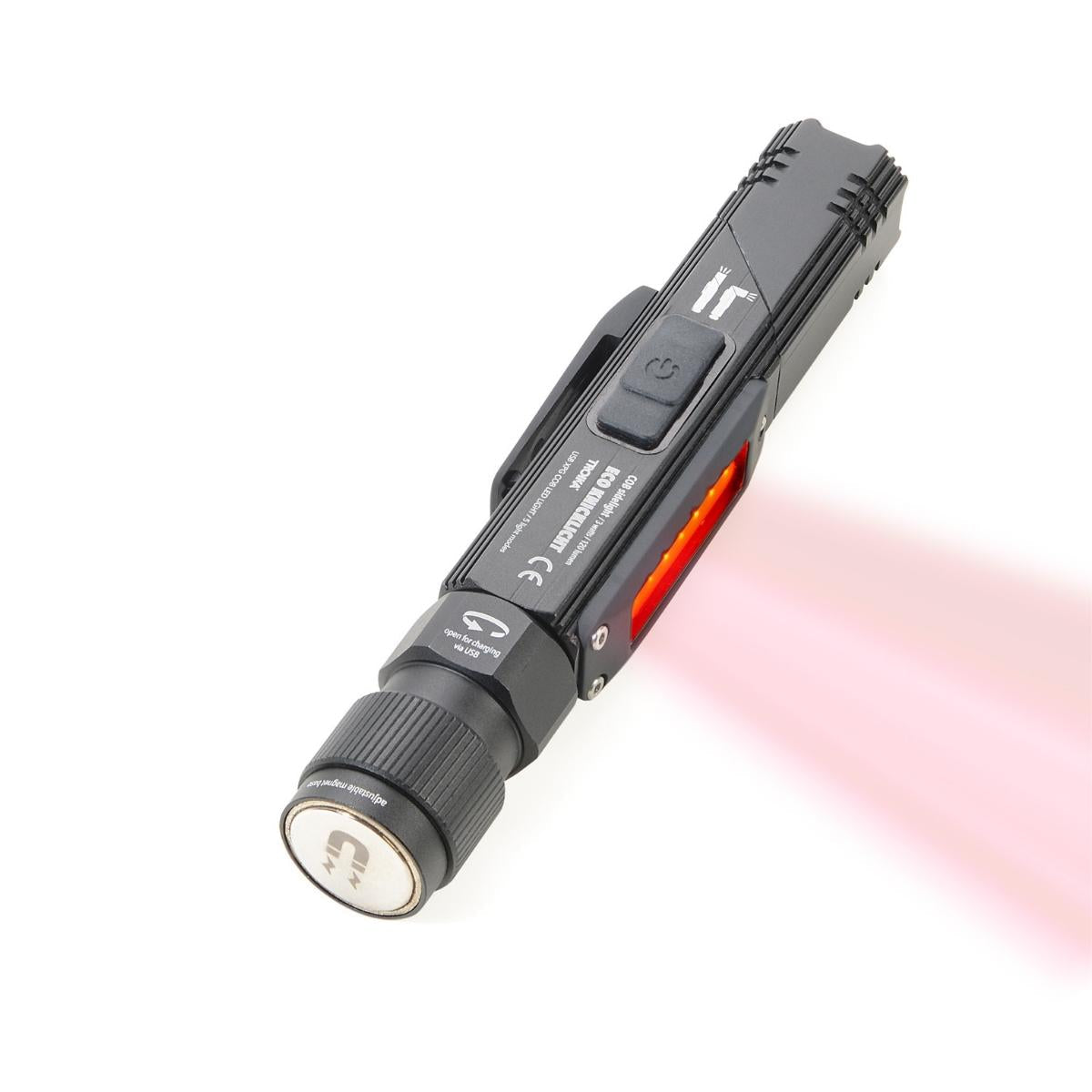 Troika Bendable USB Rechargeable Multi-Function Flashlight