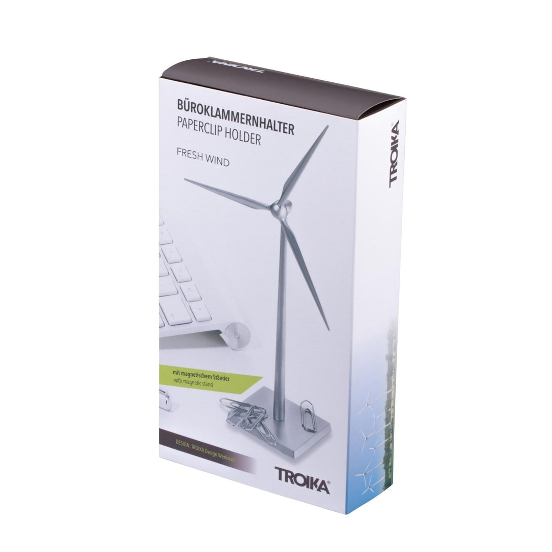 Troika Fresh Wind Magnetic Wind Turbine Desk Decor