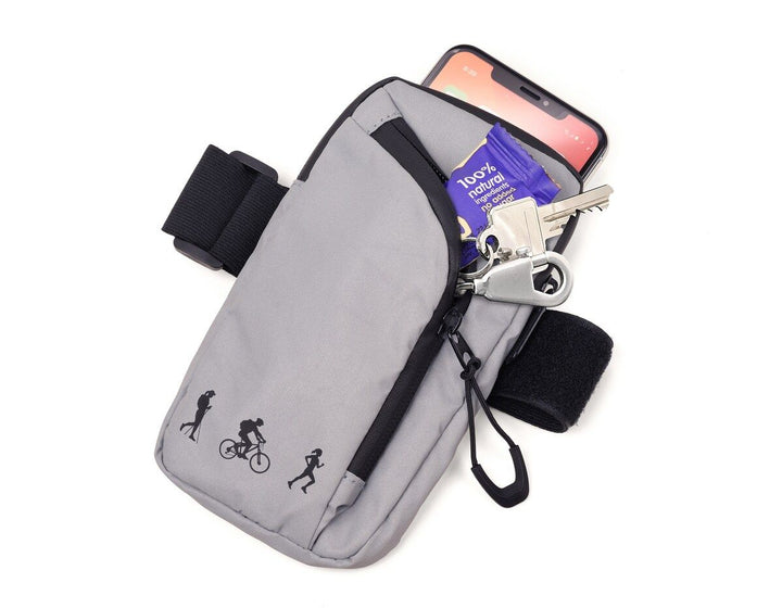 Troika ARMLEUCHTER, Reflective Armband Bag for Outdoor Activities