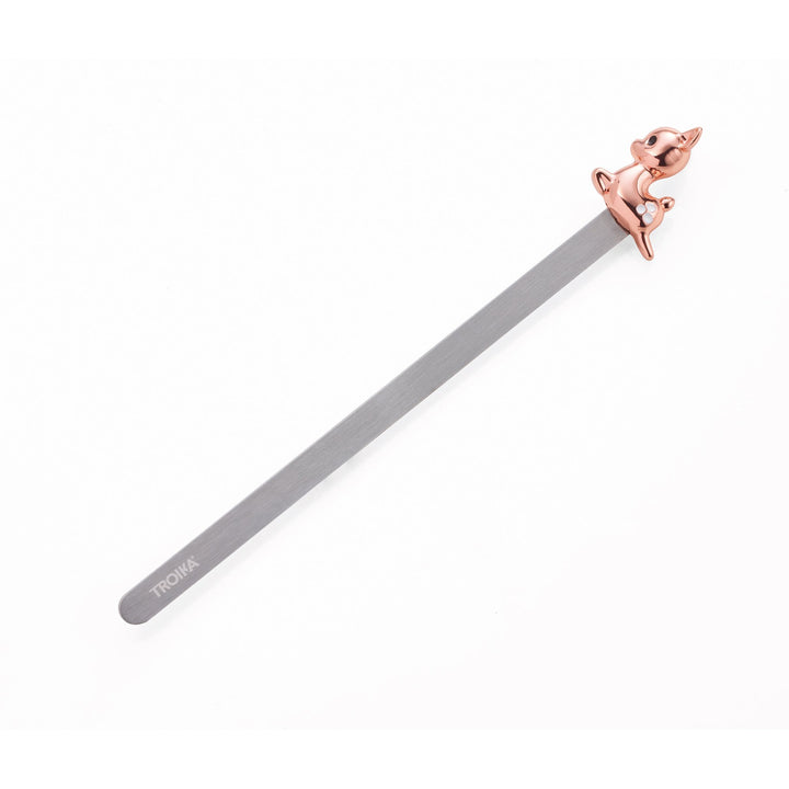 Troika Rose Gold Fawn Bookmark Item BKM26/RG