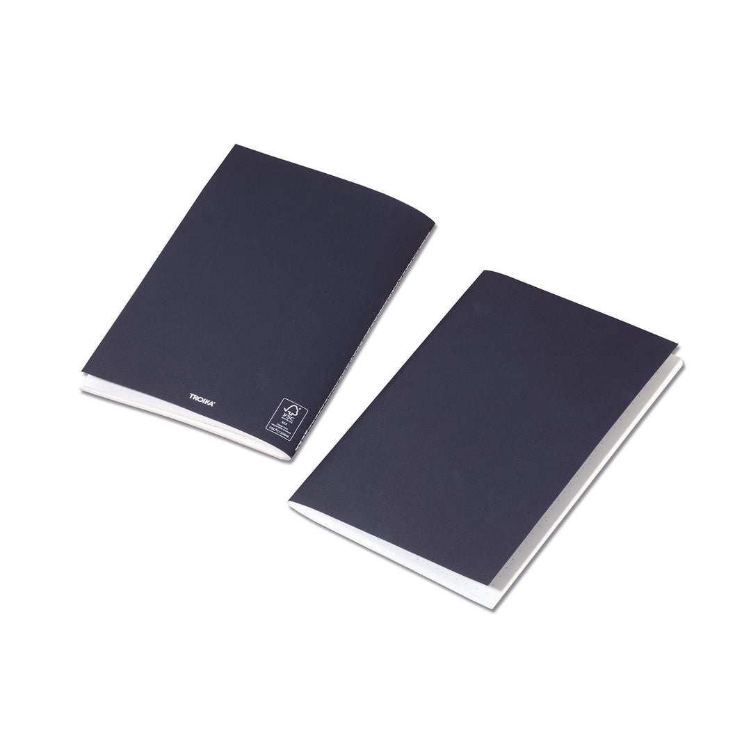 Troika Item BTJ36 Set of Two A5 Notebook Refills for Troika Leatherette refillable Notebook BTJ36/BR
