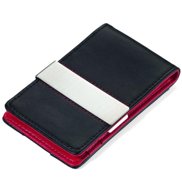 Troika Wallet CardSaver® with RIFD Protection Red Pepper, Black outside Red inside