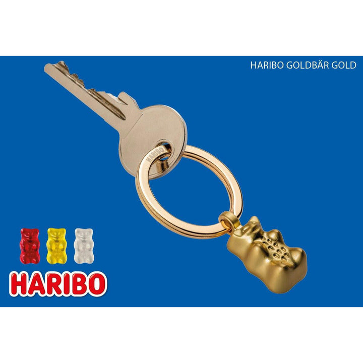 Troika Haribo Gold Bear Gummy Bear Charm Keychain
