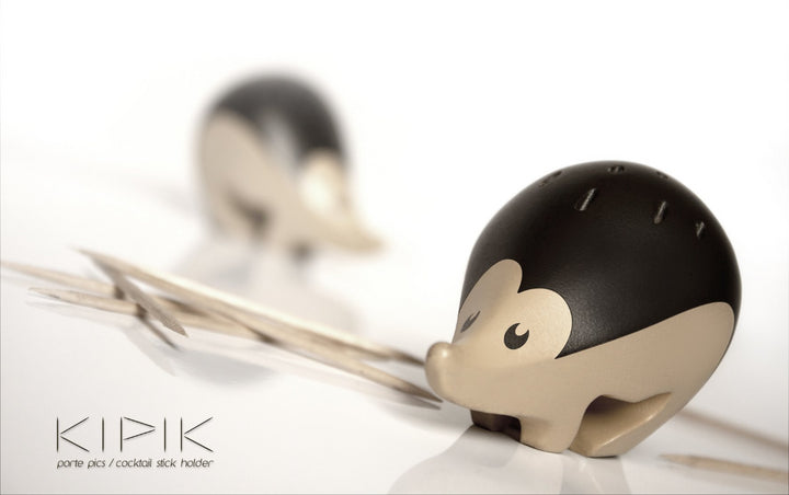 KIPIK Hedgehog Toothpick Holder Made from Recycled Resin