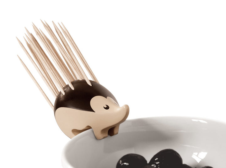 KIPIK Hedgehog Toothpick Holder Made from Recycled Resin
