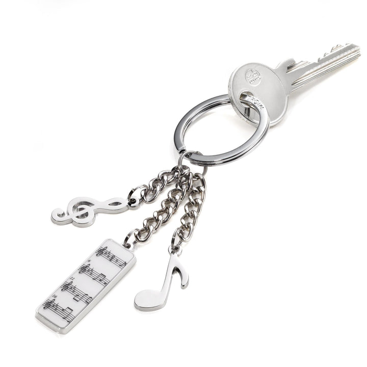 Troika Symphony Music Themed Charm Keyring