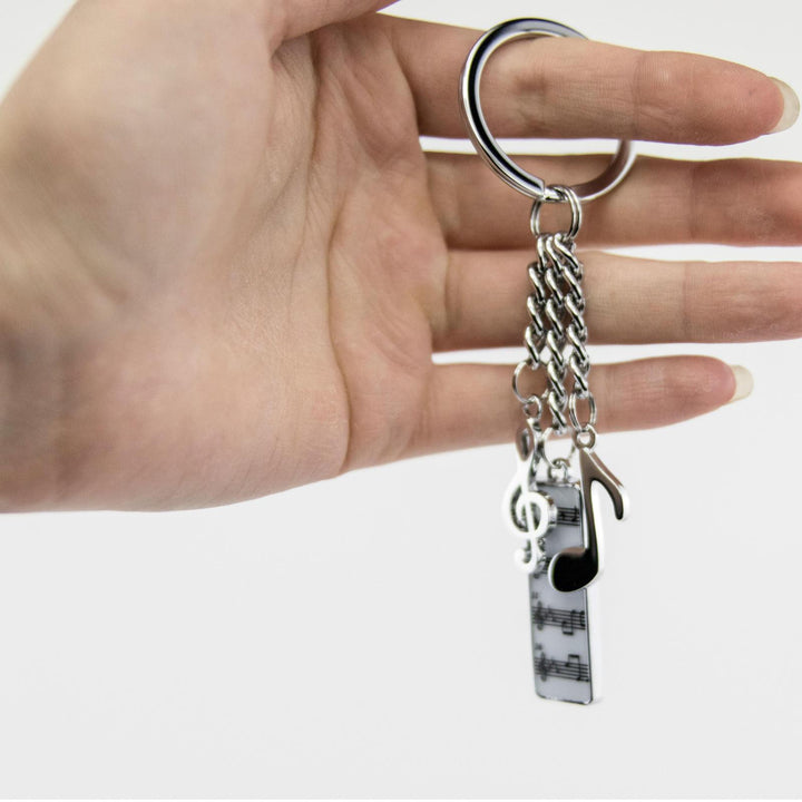 Troika Symphony Music Themed Charm Keyring