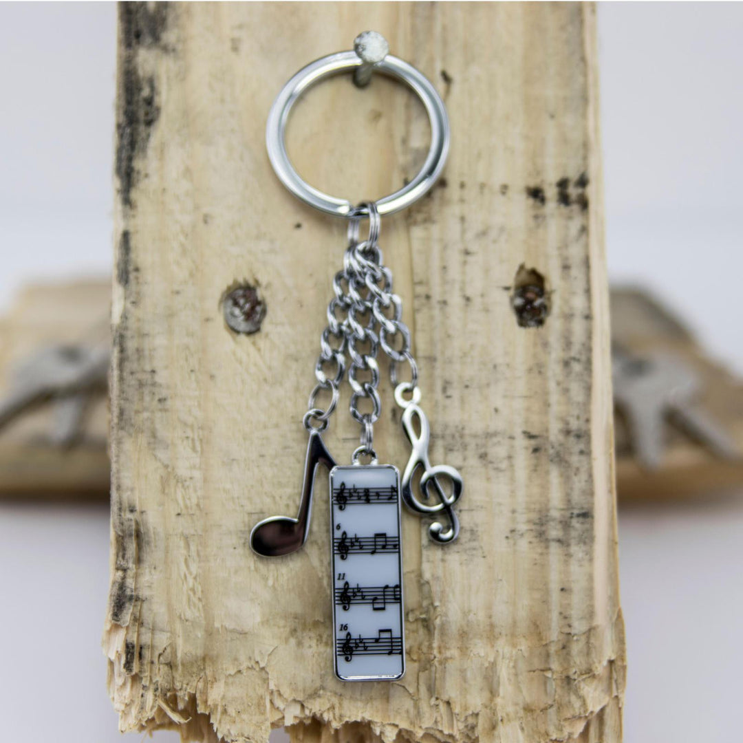 Troika Symphony Music Themed Charm Keyring