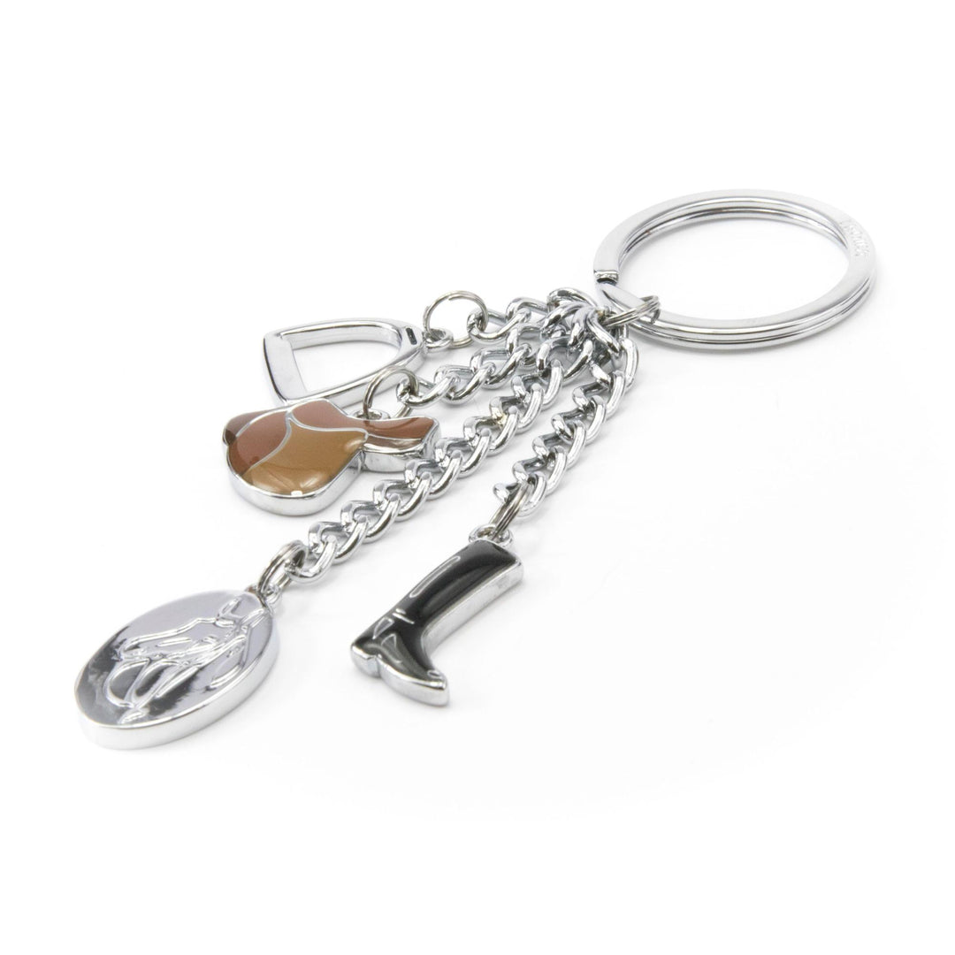 Troika Pferdegluck Equestrian Themed Charm Keyring