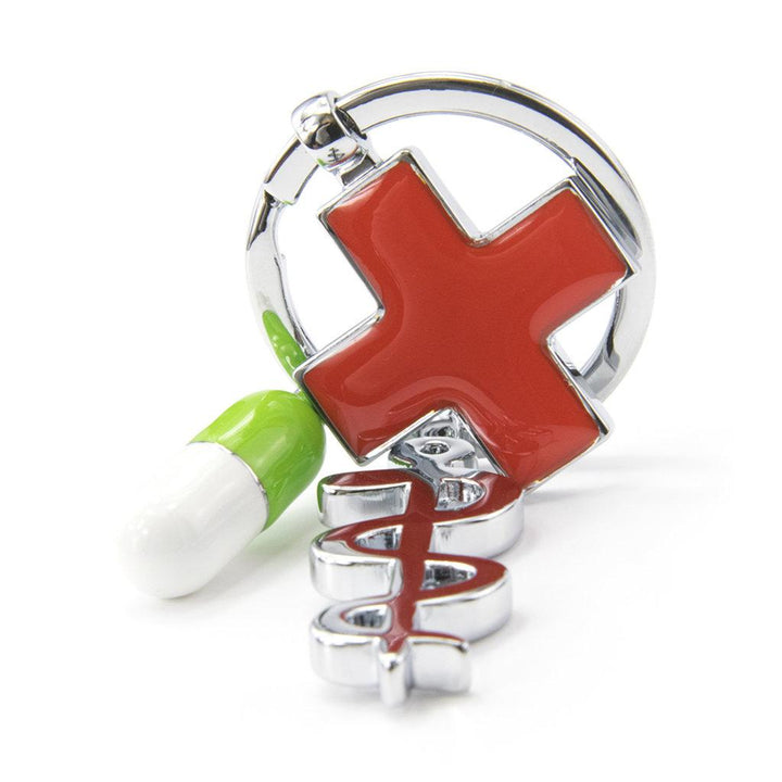 Troika Get Well Medical Charms Key Chain