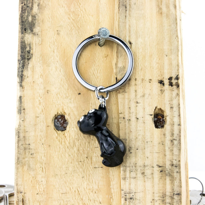 Troika Felix, Keychain Cat Charm in Black