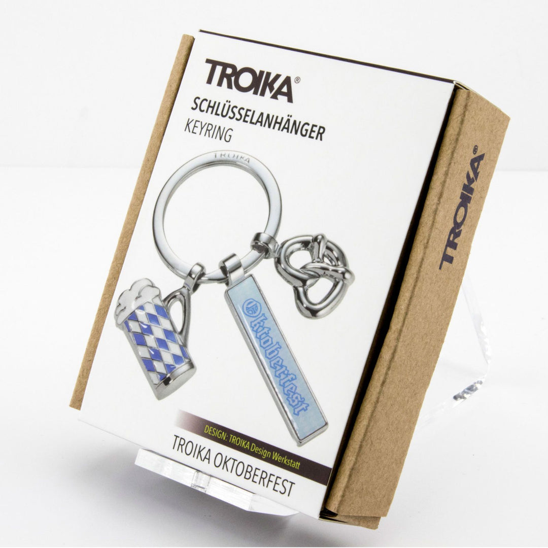 Troika Oktoberfest Themed Key Ring