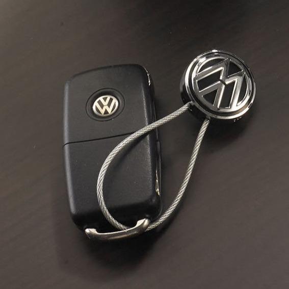 Troika Volkswagen Nail Friendly VW Logo Pendant Keyring