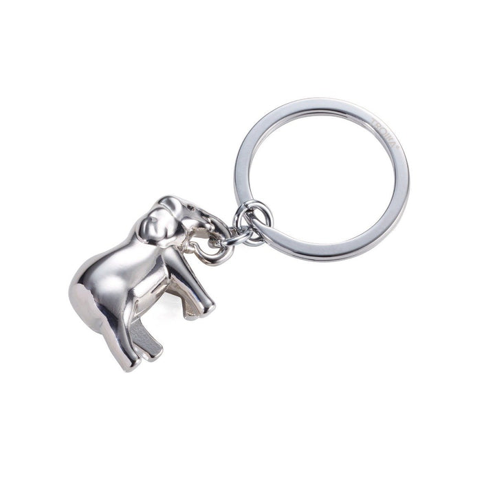 Troika KR20-01/CH Elephant Eddie Chrome Charm Keyring