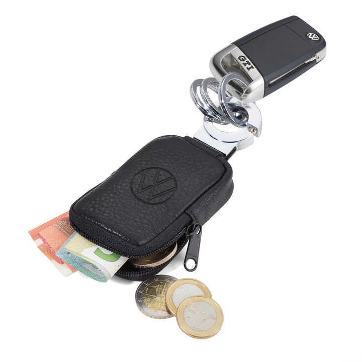 Troika Pocket Click Valet Volkswagen Keyring with Coin Pouch