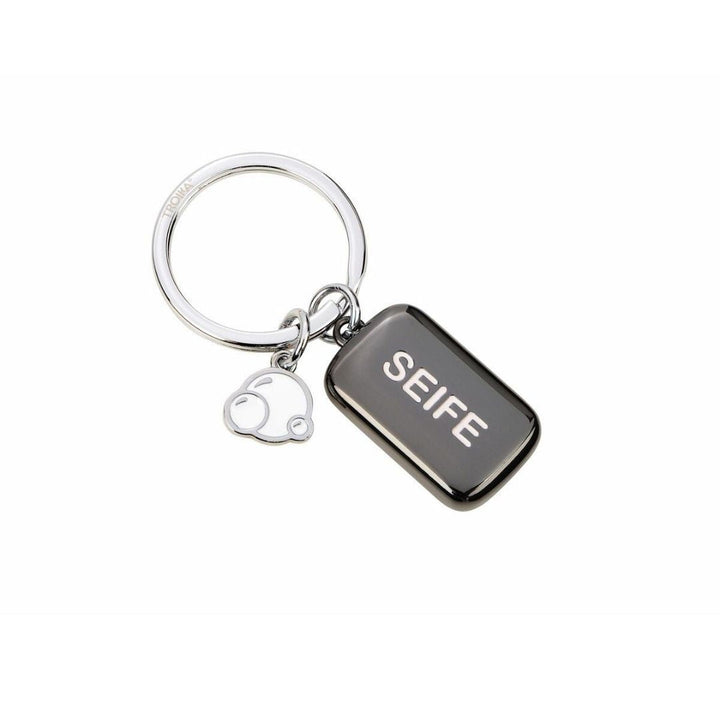 Troika Keychain With Soap and Bubble Charms with Anti-Bacterial Coating