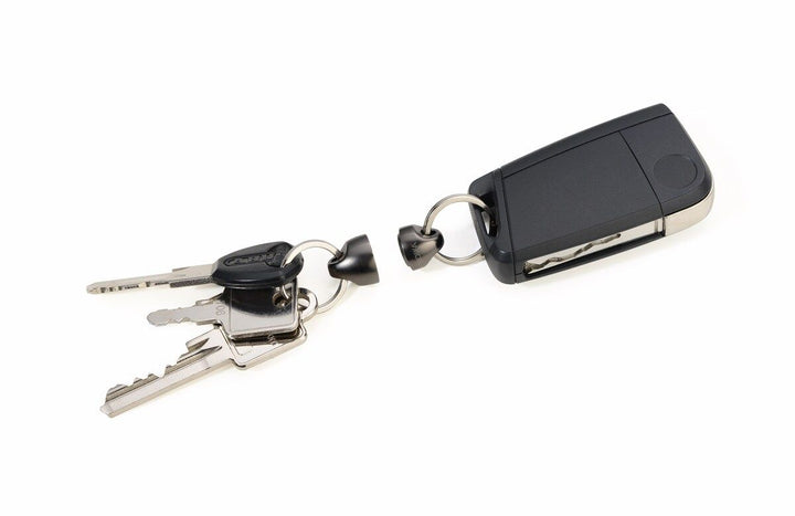 Troika Plus Minus, Quick Release Magnetic Keychain Gun Metal