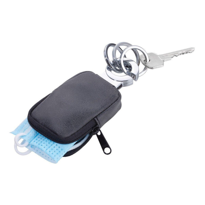 Troika Clean Click Valet Keyring with Coin Pouch and Anti-Bacterial Coating