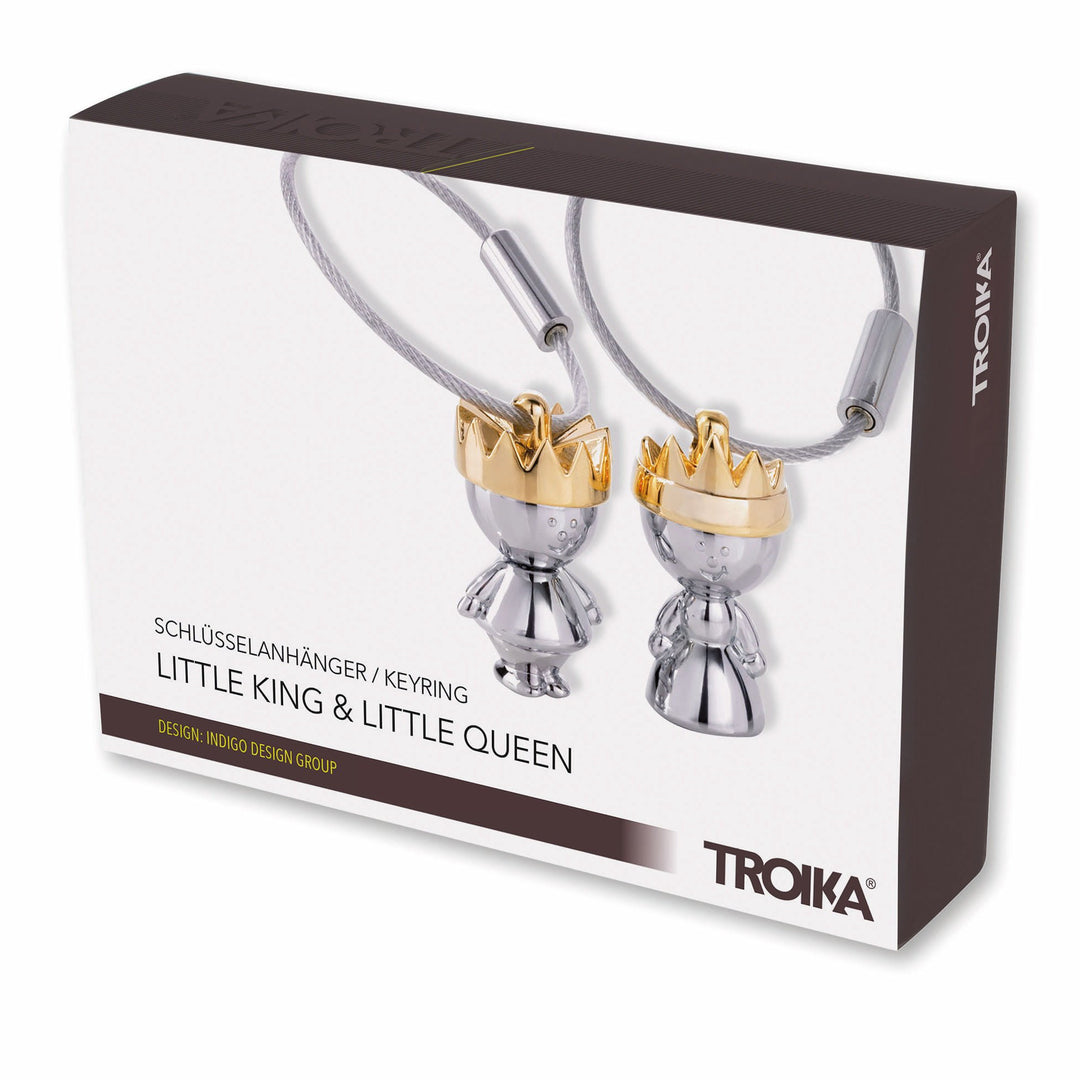 Troika Little King and Queen Key Chain Gift Set