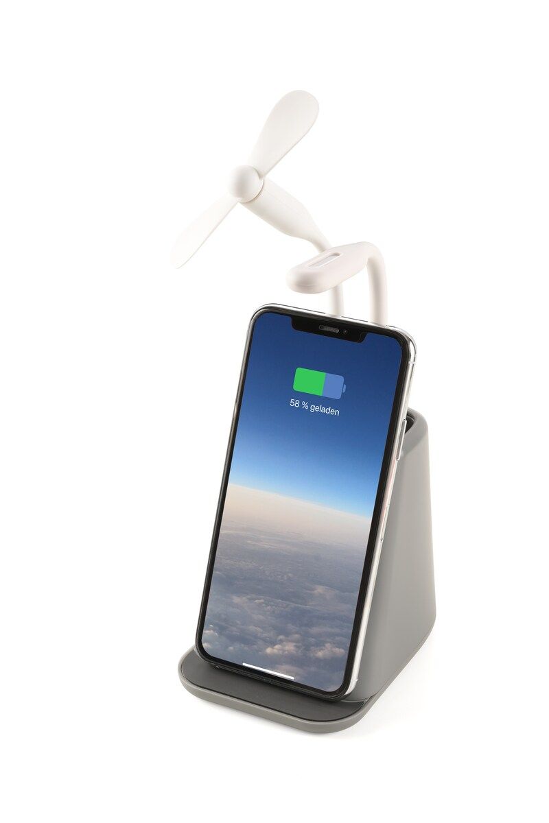 Troika FULLSTAND Inductive Charging Station and Desk Caddy