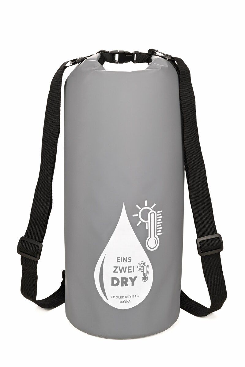 Troika 1-2-Dry Waterproof 10 Liter Dry Cooler Bag for Water Sports