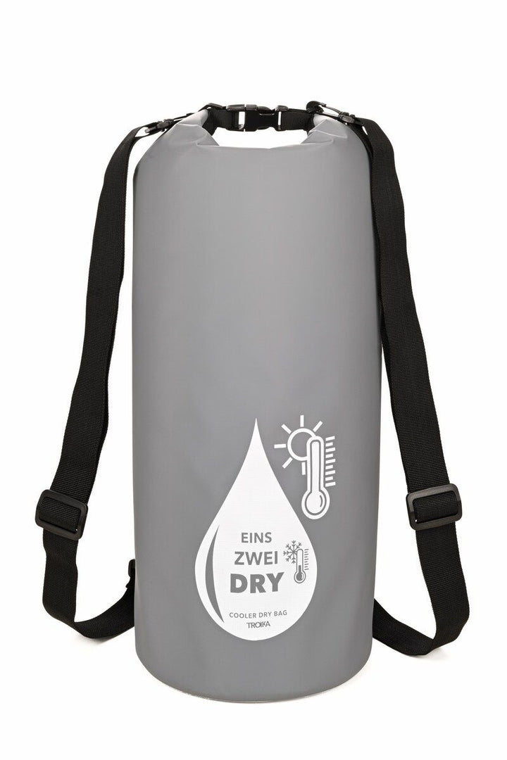 Troika 1-2-Dry Waterproof 10 Liter Dry Cooler Bag for Water Sports