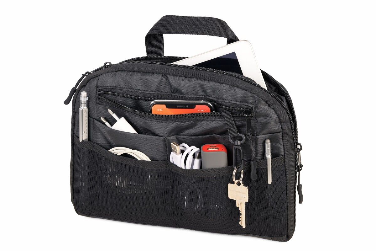 TROIKA Faltbarer Rucksack – 12 Liter, 158 G Leicht, Mit Netztaschen & Verstellbaren Trägern, Platzsparend Verstaubar