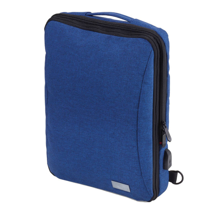 Troika Smart Laptop Backpack and Organizing Everyday Carry Blue