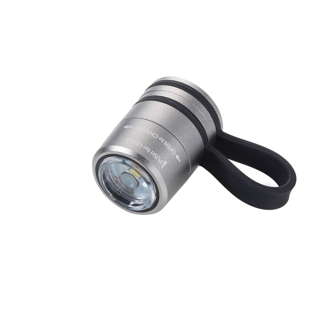 Troika Eco Run Magnetic Rechargeable LED Running Light Titanium TOR90/TI